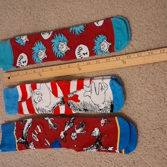 Dr. Seuss Socks Bundle Of 3 - Picture 3 of 6